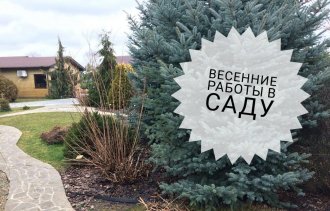 Весенние работы в саду